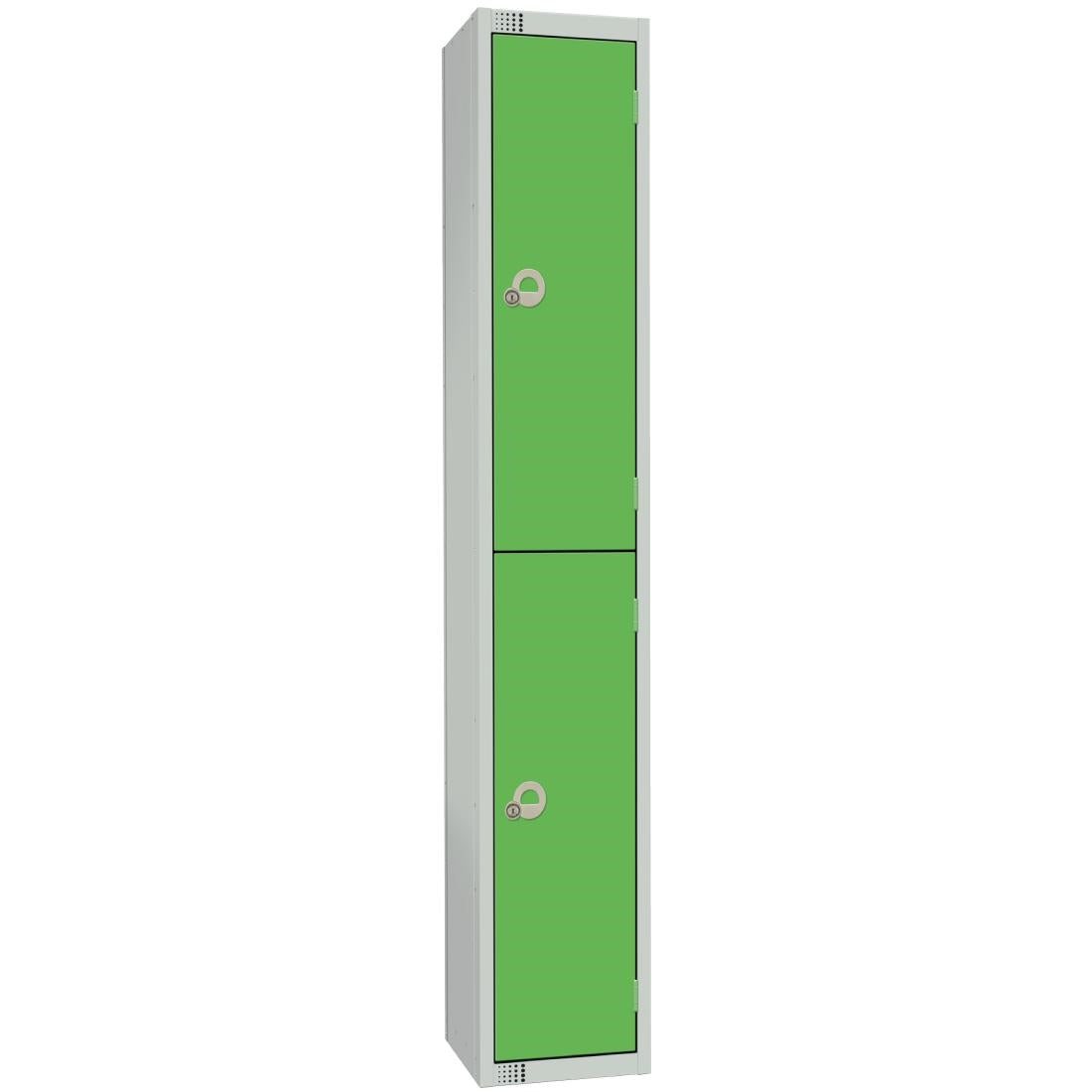Elite Double Door Electronic Combination Locker Green