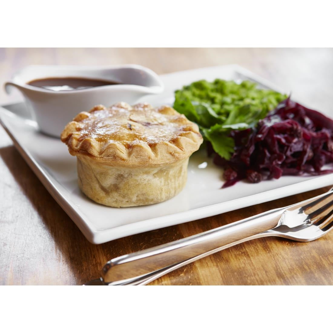 Olympia Whiteware Square Plates 140mm (12 Pack)