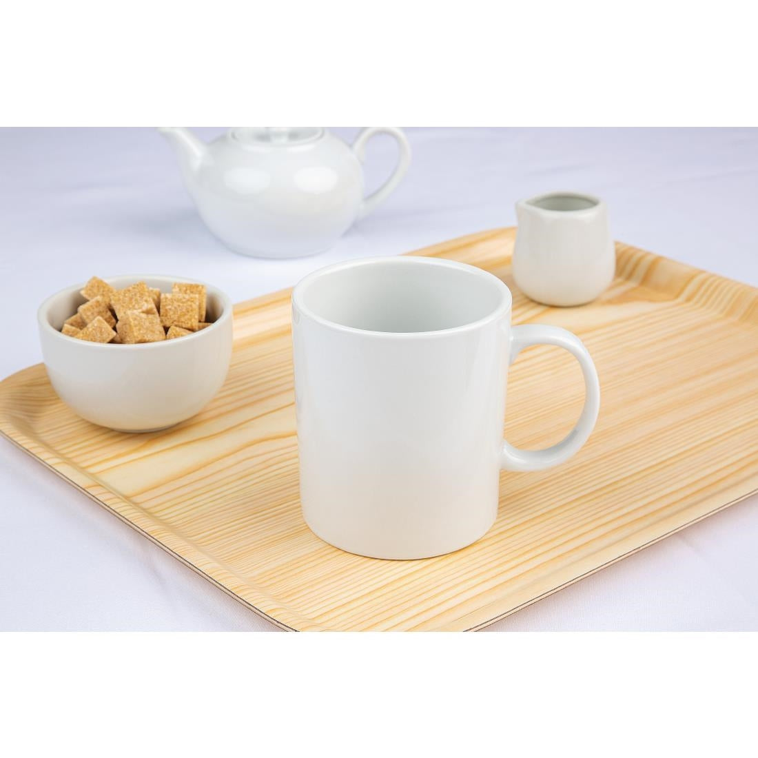 Olympia Whiteware Standard Mugs 483ml (12 Pack)