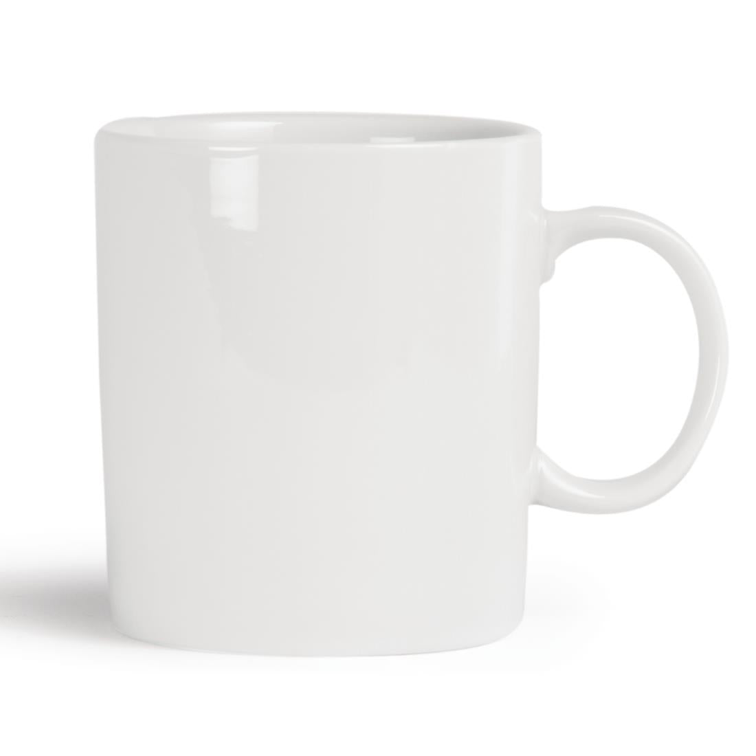 Olympia Whiteware Standard Mugs 483ml (12 Pack)