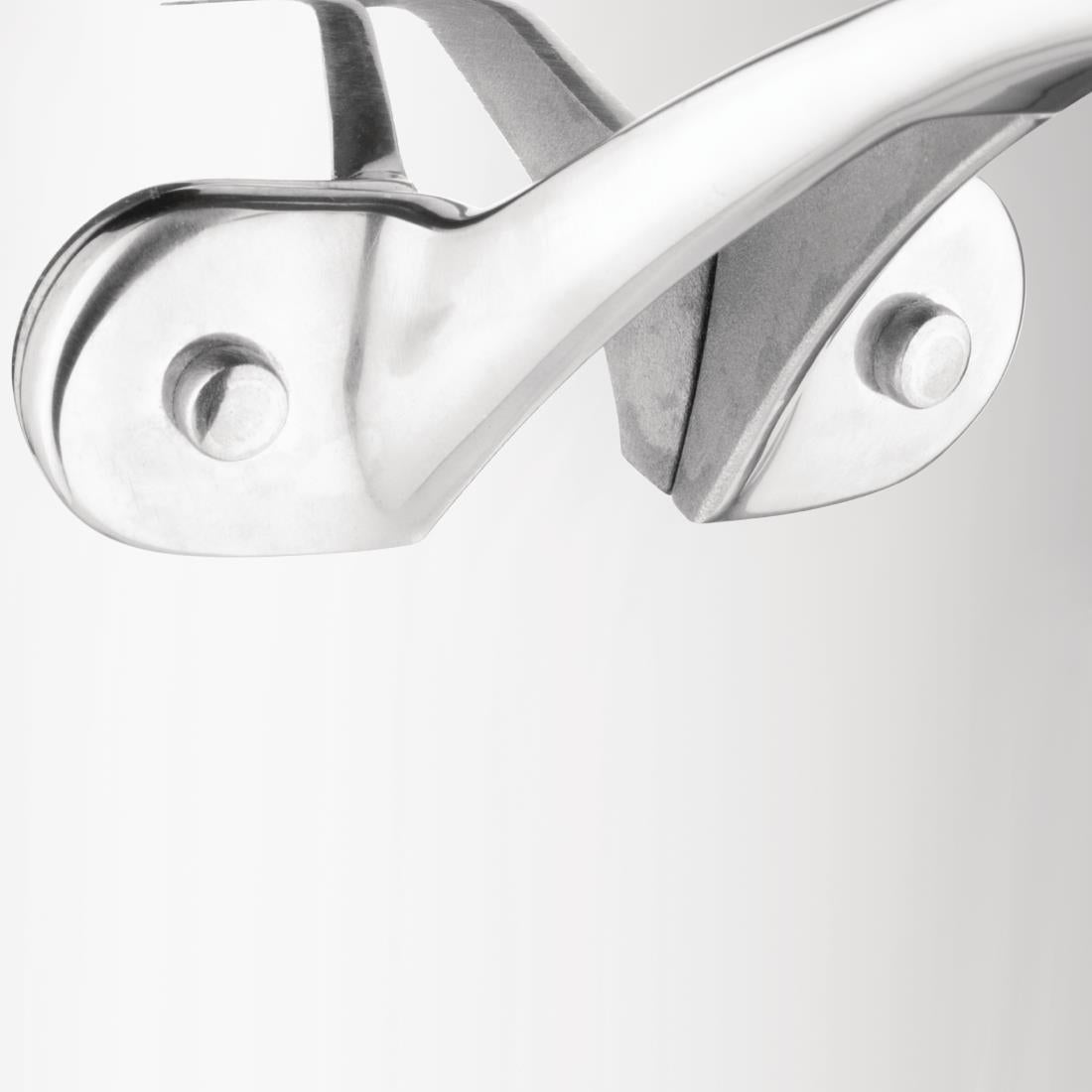 Vogue Stainless Steel and Aluminium Tri-Wall Flared Sauté Pan 20cm