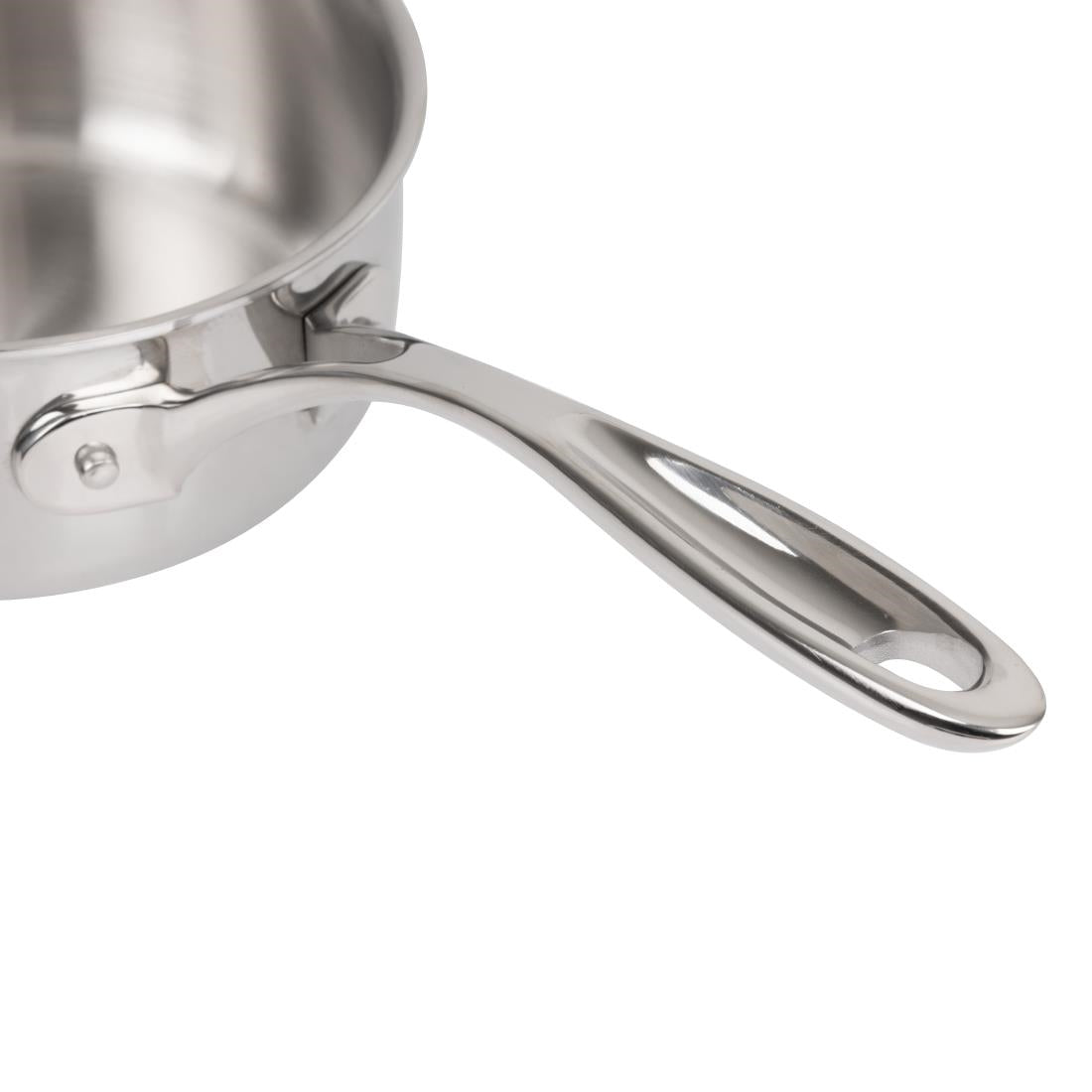 Vogue Stainless Steel and Aluminium Tri-Wall Saucepan 16cm