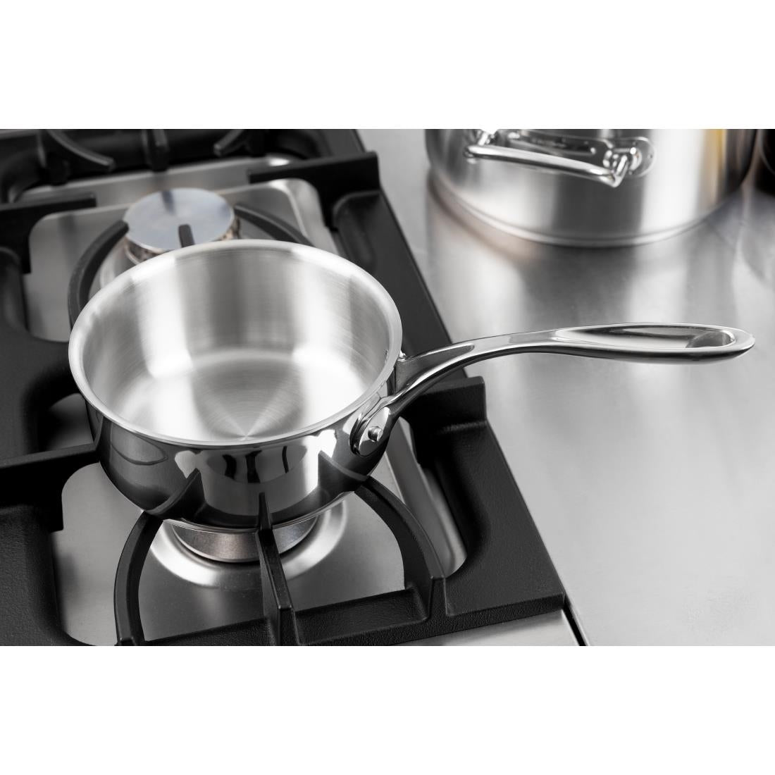 Vogue Stainless Steel and Aluminium Tri-Wall Saucepan 16cm