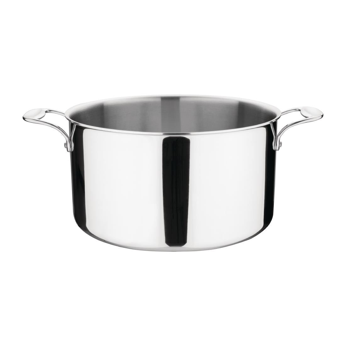 Vogue Stainless Steel and Aluminium Tri-Wall Stew Pan 28cm
