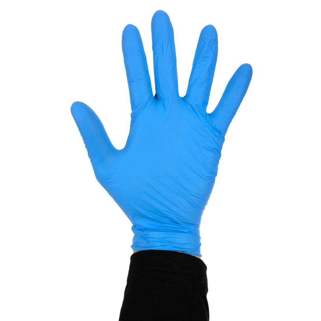 Powder-Free Nitrile Gloves Blue Medium (100 Pack)