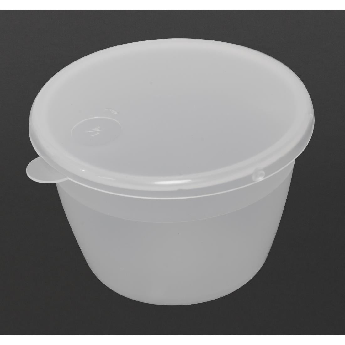 Kitchen Craft Polypropylene Pudding Basins 140ml (12 Pack)