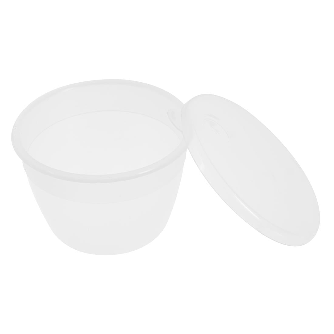 Kitchen Craft Polypropylene Pudding Basins 140ml (12 Pack)