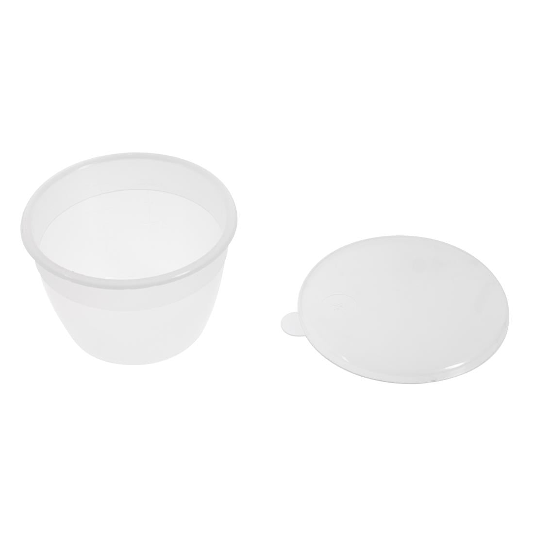 Kitchen Craft Polypropylene Pudding Basins 140ml (12 Pack)