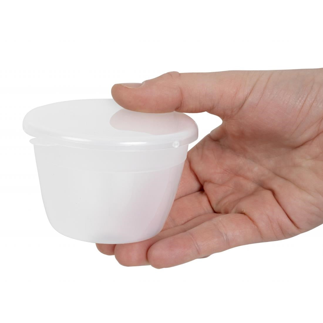 Kitchen Craft Polypropylene Pudding Basins 140ml (12 Pack)