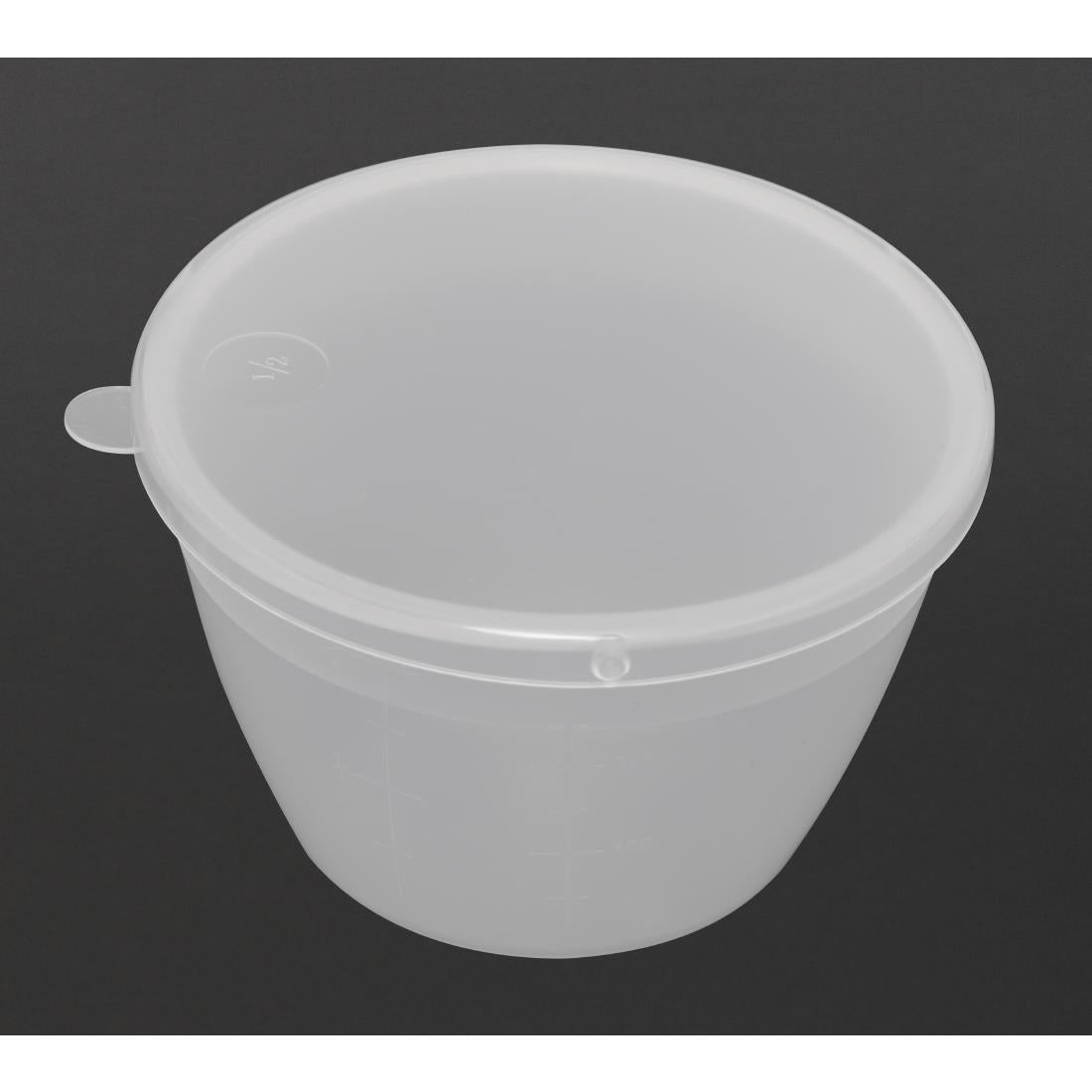 Kitchen Craft Polypropylene Pudding Basins 290ml (12 Pack)