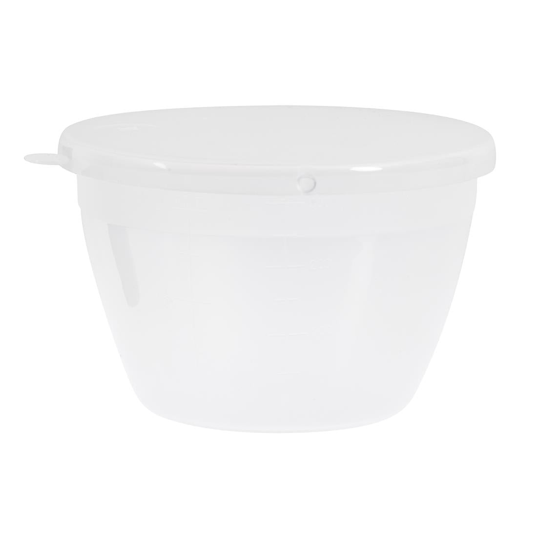Kitchen Craft Polypropylene Pudding Basins 290ml (12 Pack)