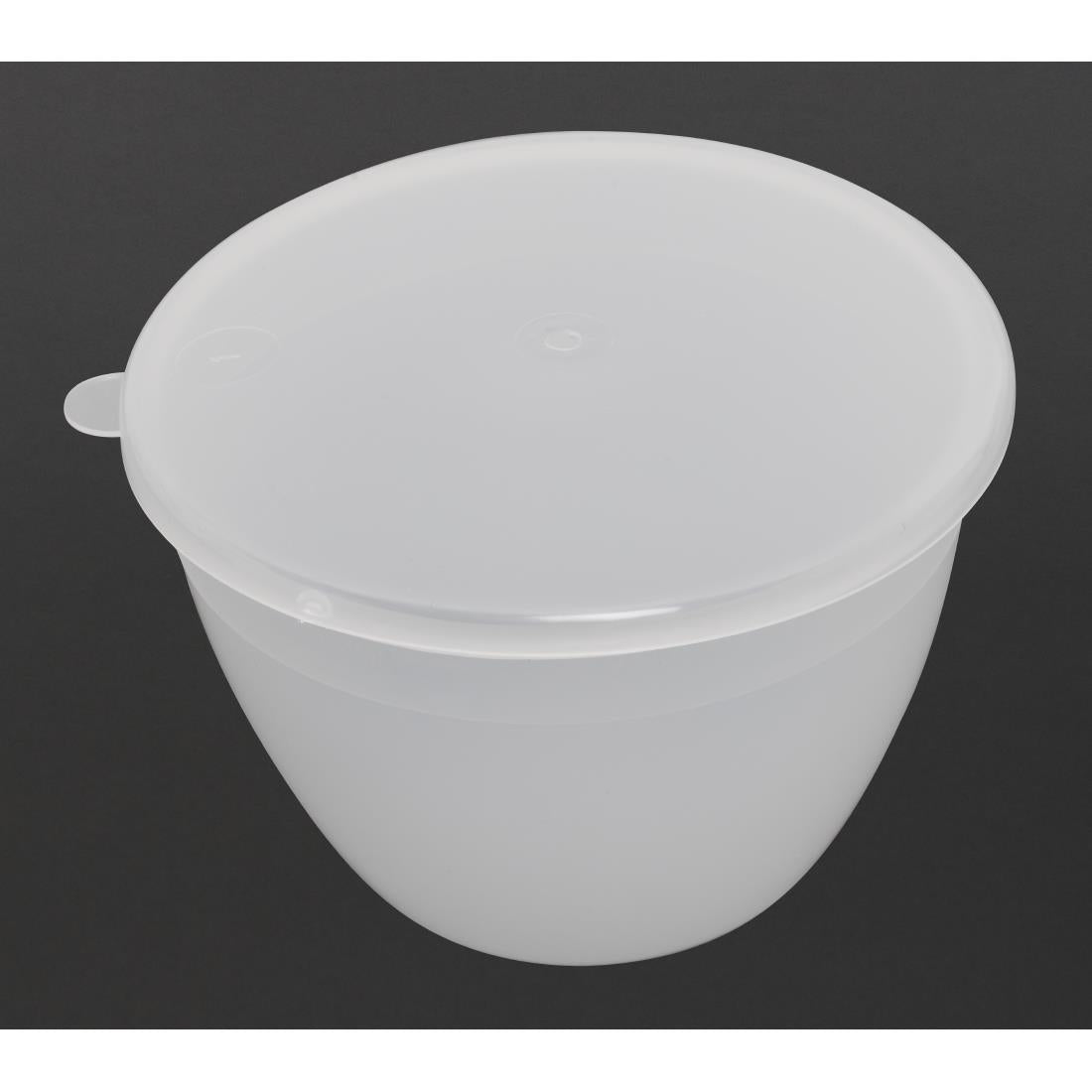 Kitchen Craft Polypropylene Pudding Basins 500ml (12 Pack)