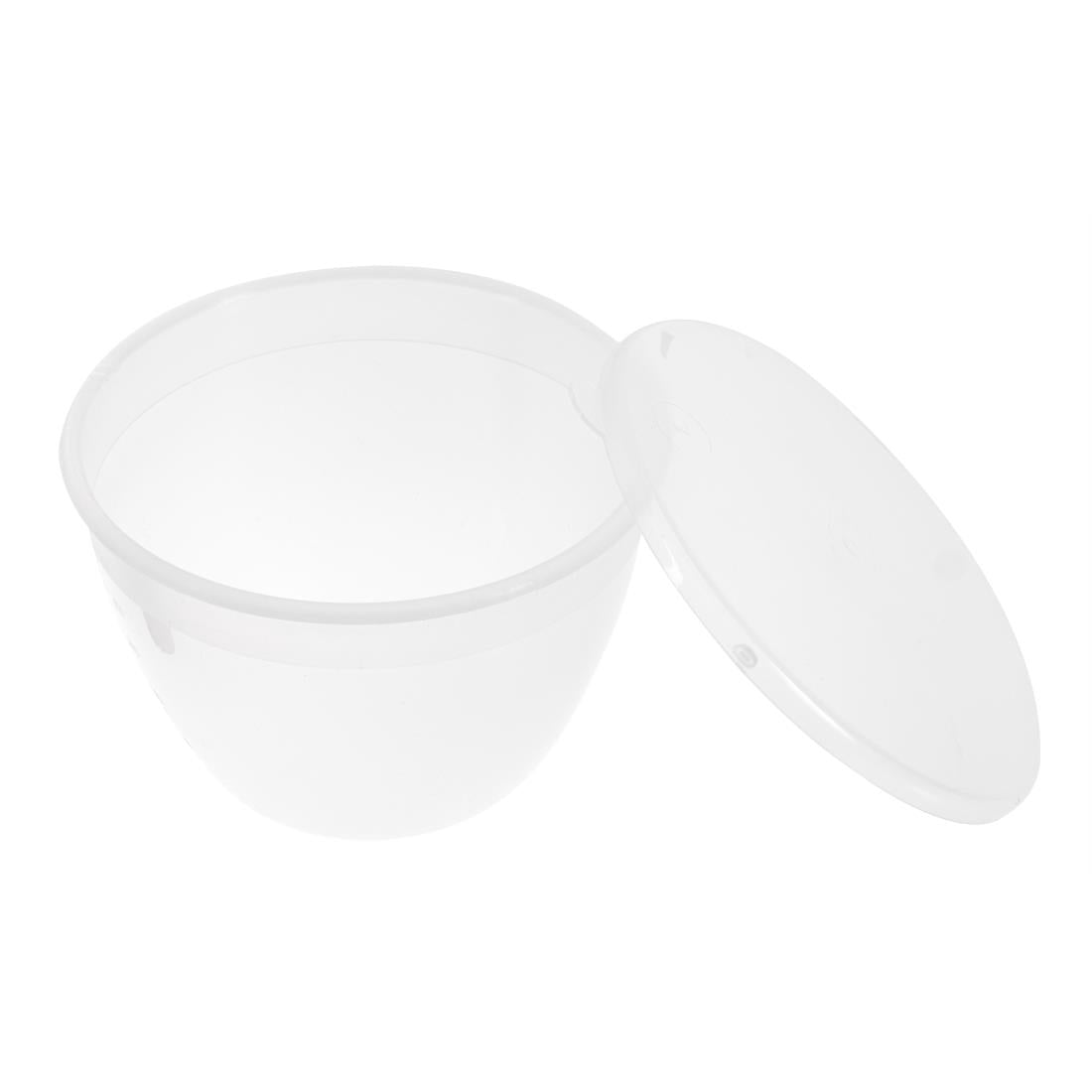 Kitchen Craft Polypropylene Pudding Basins 500ml (12 Pack)