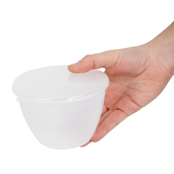 Kitchen Craft Polypropylene Pudding Basins 500ml (6 Pack)