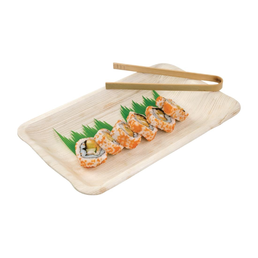 Fiesta Compostable Mini Bamboo Tongs (50 Pack)