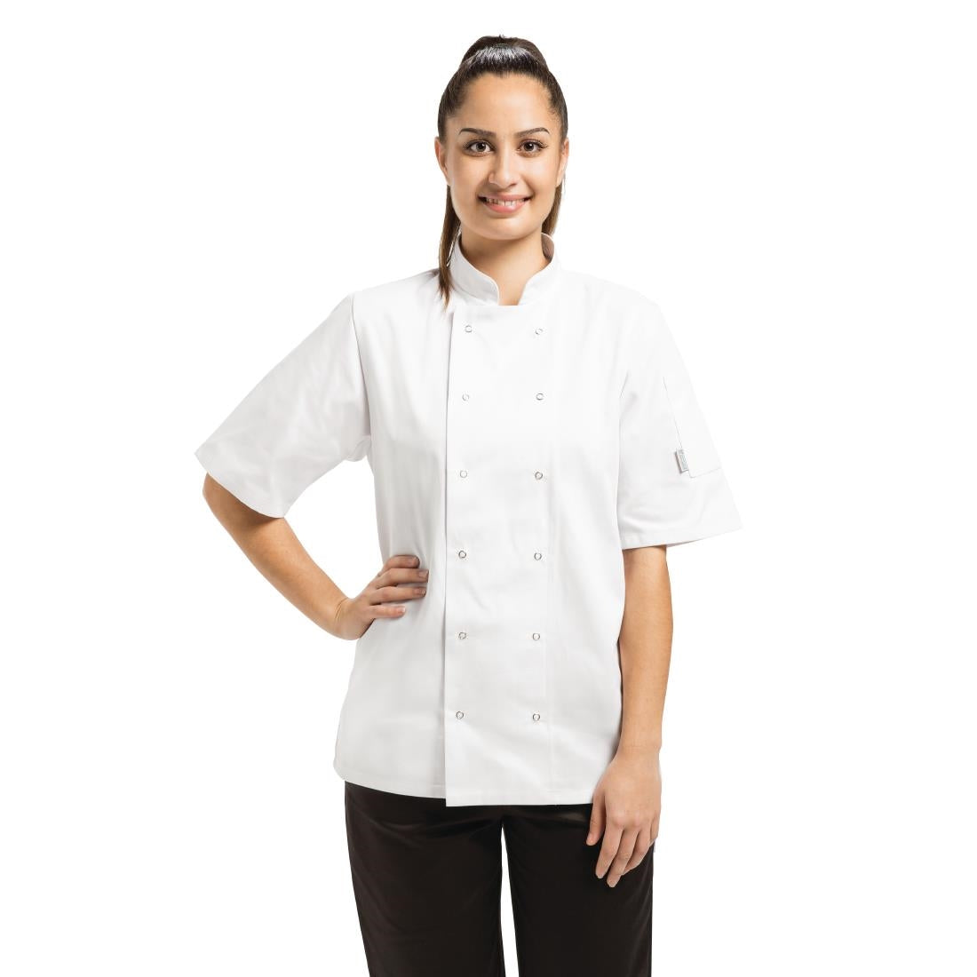 Whites Vegas Unisex Chef Jacket Short Sleeve White 3XL
