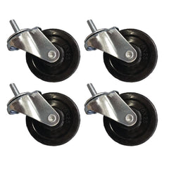 Buffalo Castor Set for Combi BBQ and Griddle