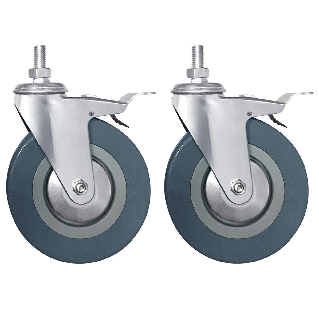 Vogue Braked Castors (2 Pack)