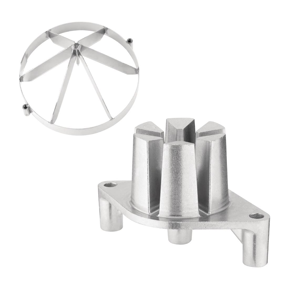 Vogue Fruit Wedger Spare Blade and Pusher - 6 sections