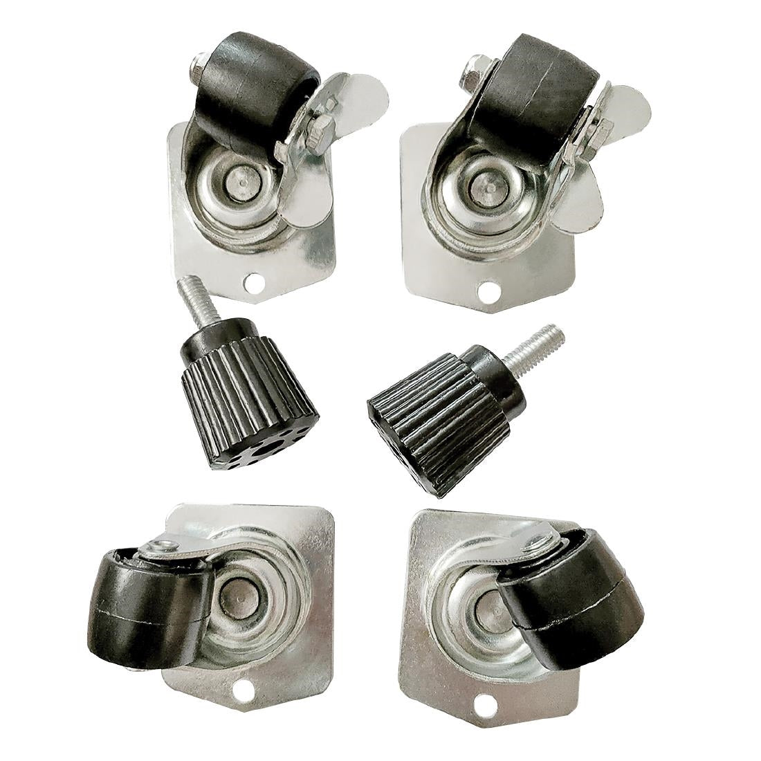 Polar Castors and Adjustable Feet (Set of 6)
