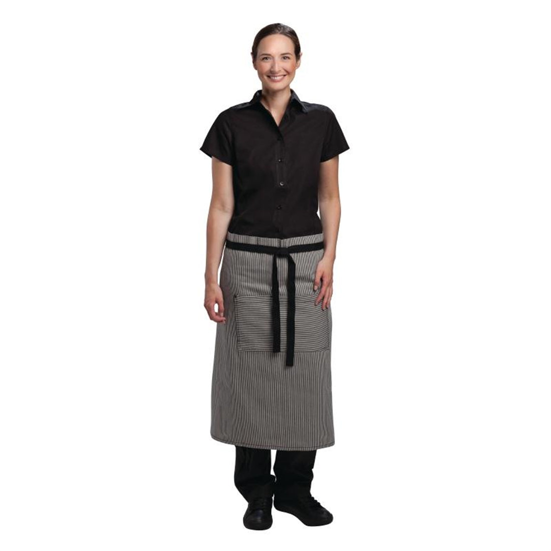 Chef Works Urban Portland Bistro Apron Grey