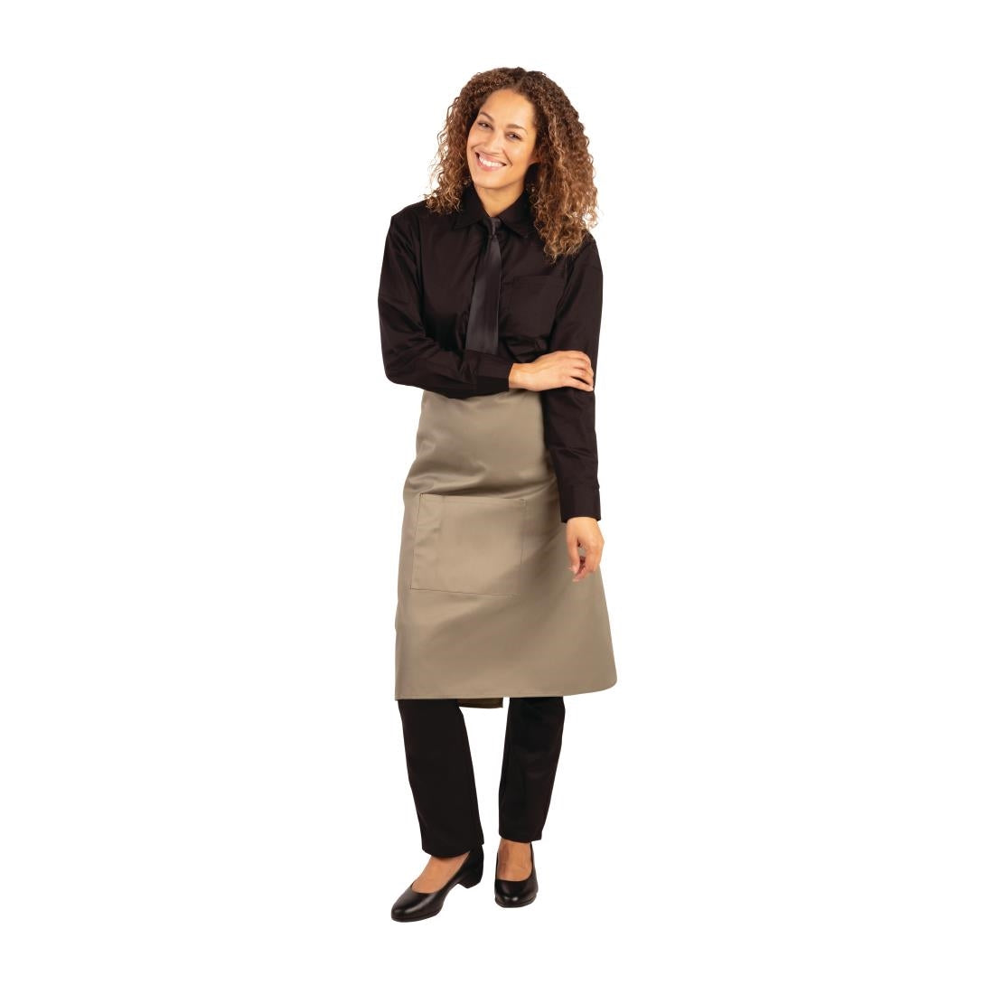 Whites Bistro Apron Olive