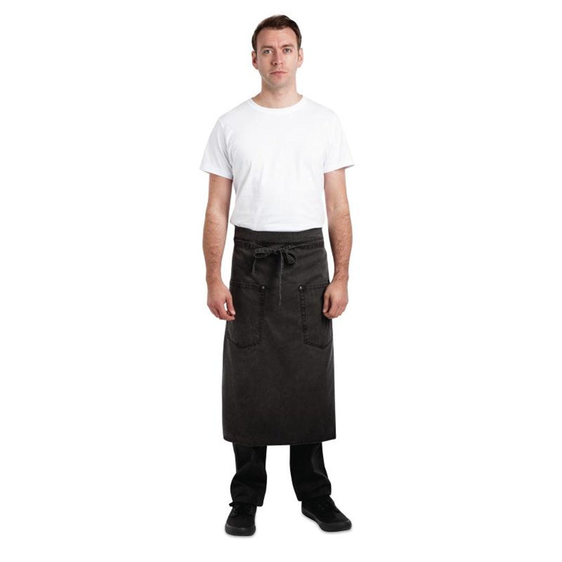 Chef Works Urban Dorset Bistro Apron Pewter