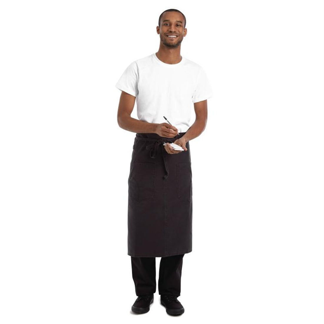 Chef Works Urban Rockford Bistro Apron Steel Grey