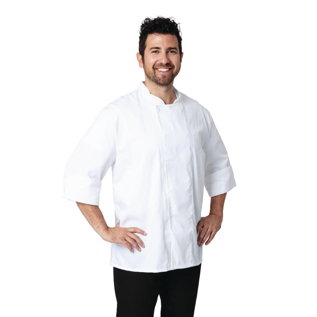 Whites Atlanta Unisex Chef Jacket Teflon White M