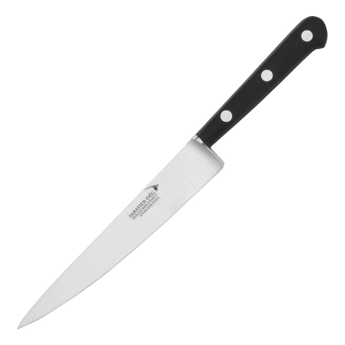 Deglon Sabatier Fillet Knife Black 15.2cm