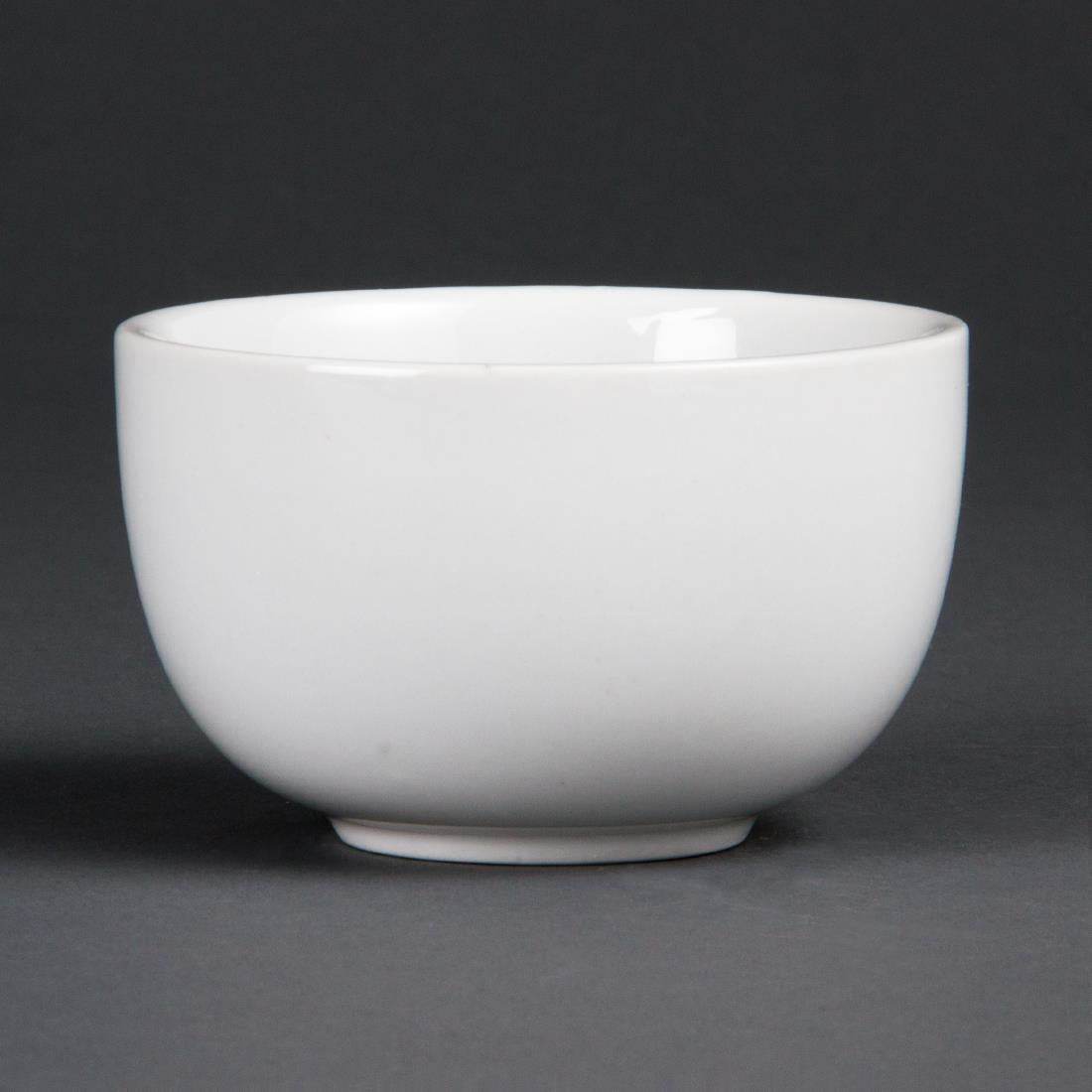 Olympia Whiteware Sugar Bowls 95mm (12 Pack)