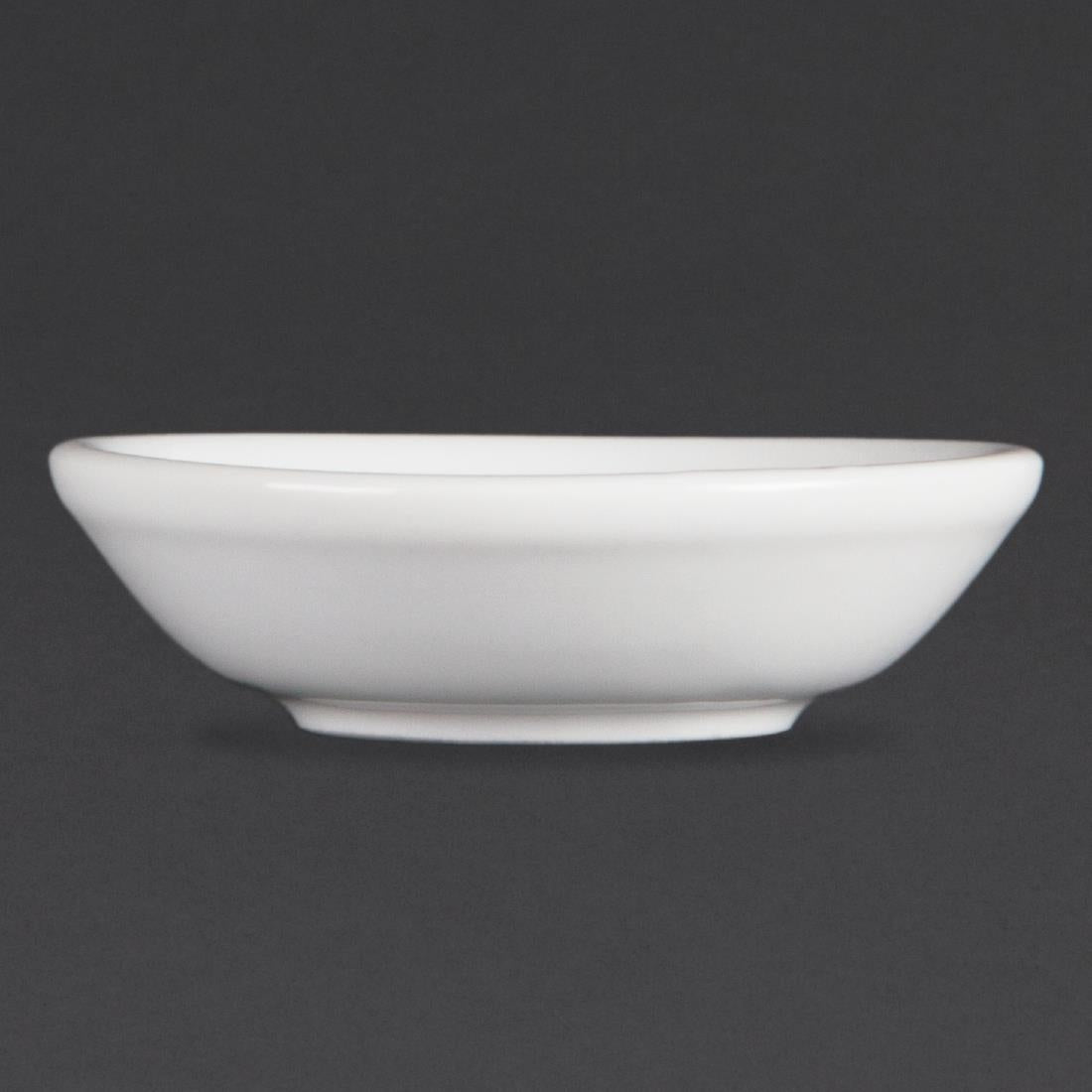 Olympia Whiteware Soy Dishes 70mm (12 Pack)