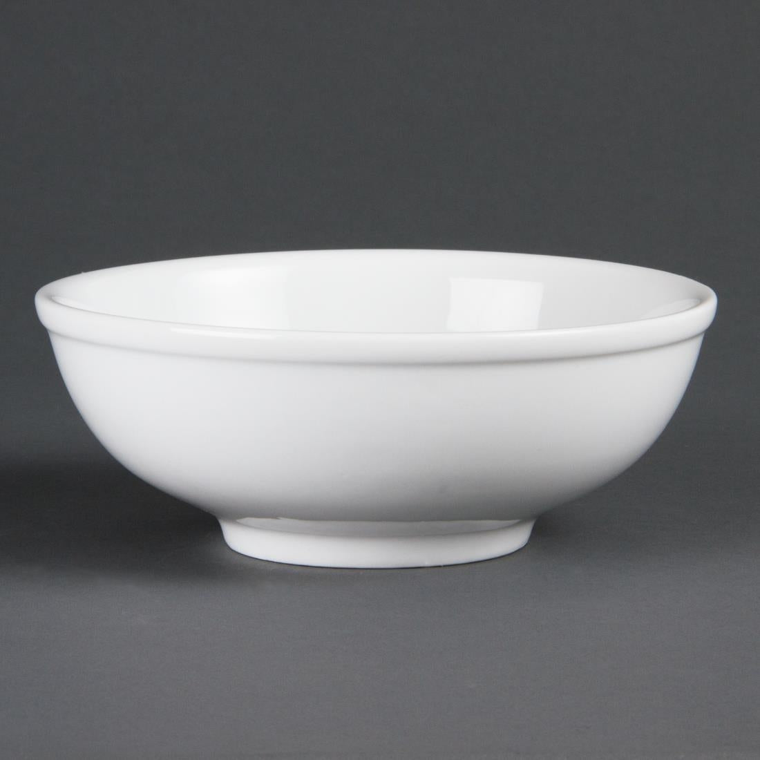Olympia Whiteware Noodle Bowls 190mm (6 Pack)