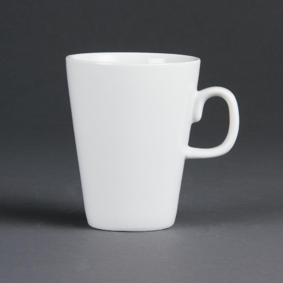 Olympia Whiteware Latte Mugs 310ml (12 Pack)