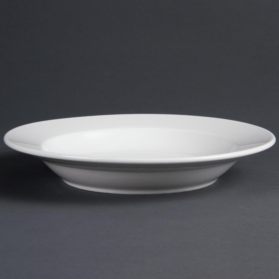 Olympia Whiteware Deep Plates 270mm (6 Pack)