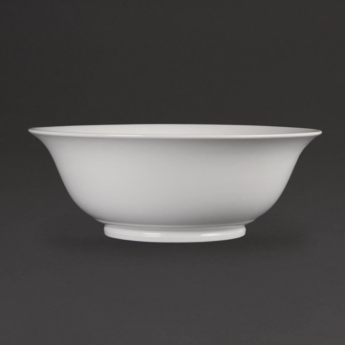 Olympia Whiteware Serving Platter Large Salad Bowl 330mm