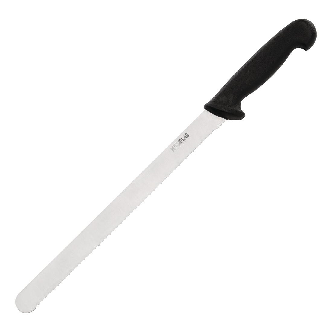 Hygiplas Serrated Slicer Black 30cm