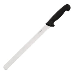 Hygiplas Serrated Slicer Black 30cm