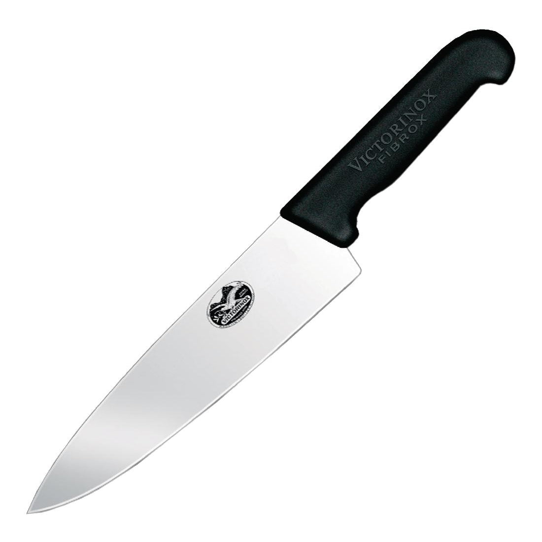 Victorinox Fibrox Extra Broad Carving Knife Black 20.3cm