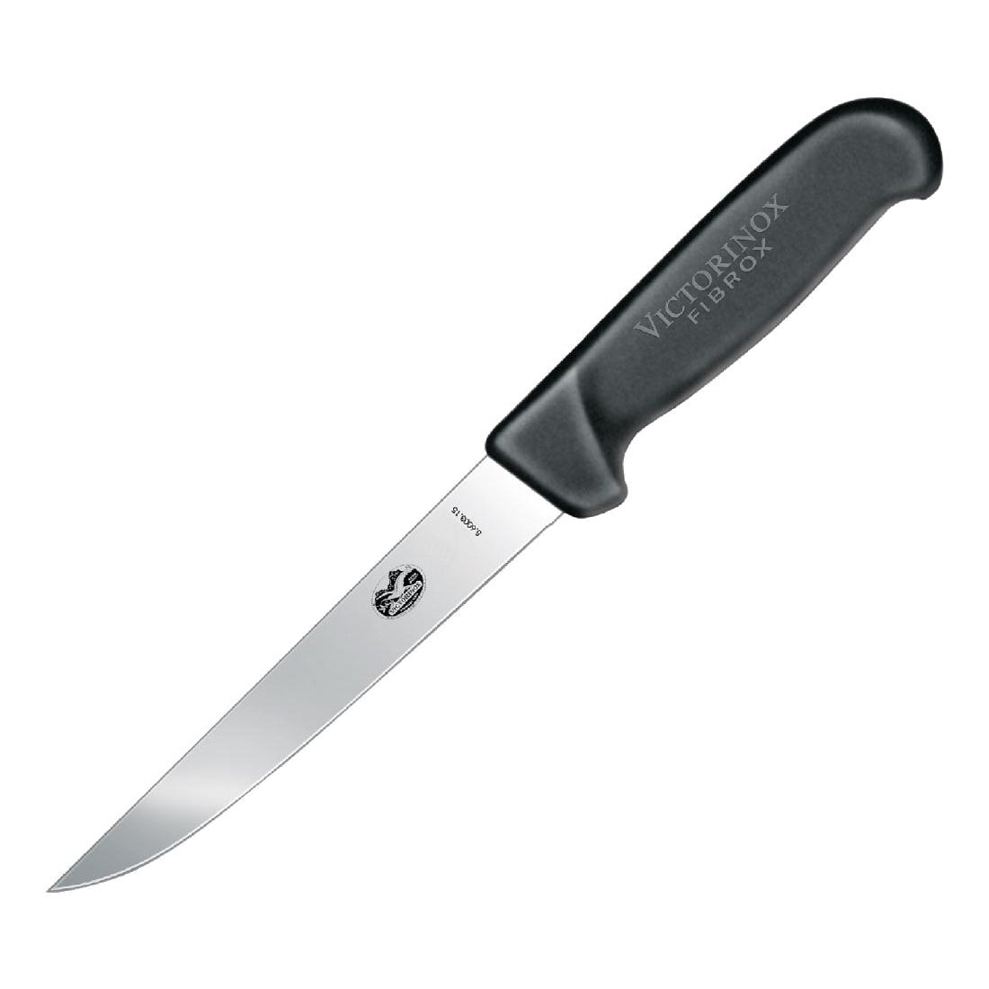 Victorinox Fibrox Straight Boning Knife Black 12.7cm