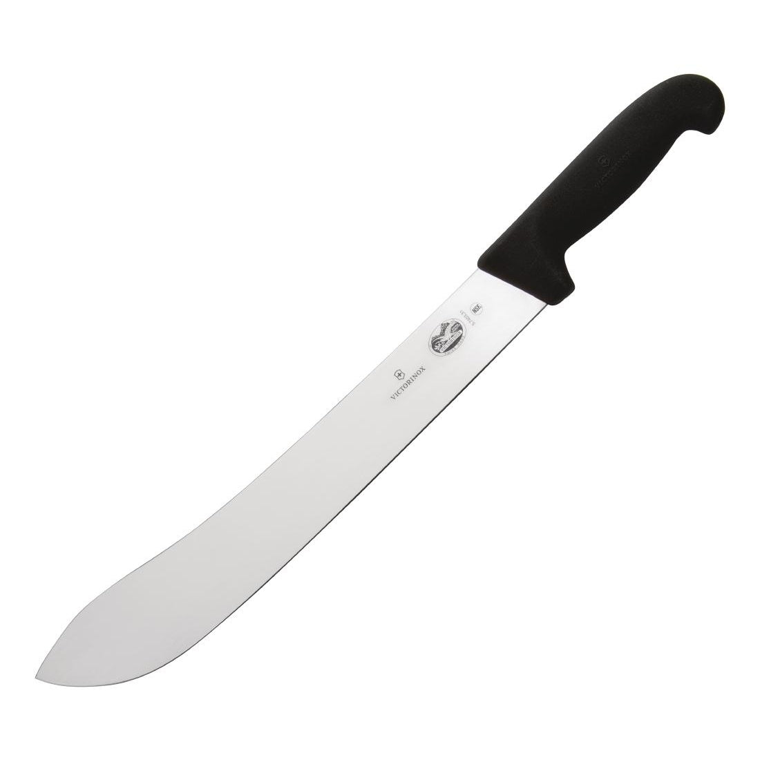 Victorinox Fibrox Butchers Steak Knife Black 30.5cm