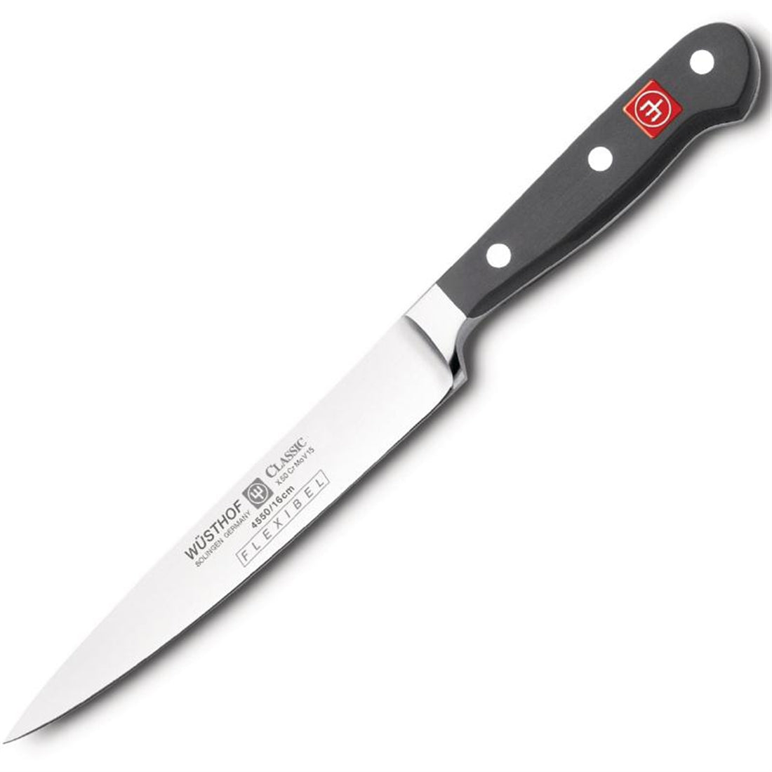 Wüsthof Classic Fillet Knife Black 16cm