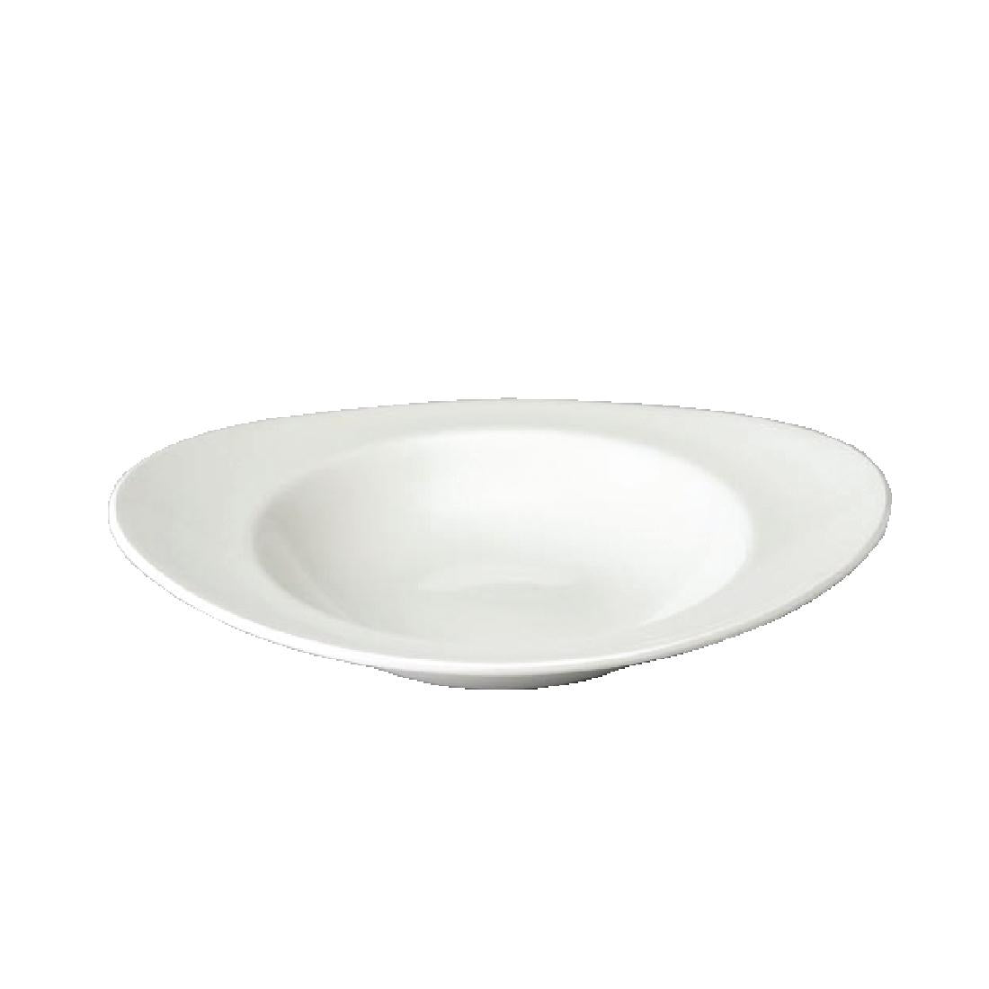 Churchill Orbit Oval Soup Plates 230mm (12 Pack)
