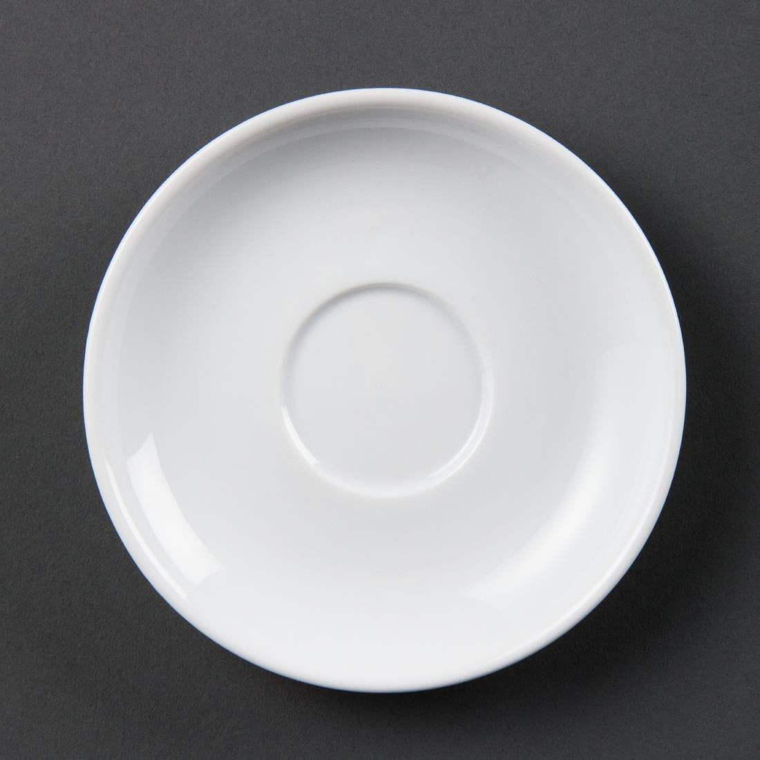 Olympia Whiteware Espresso Saucers (12 Pack)