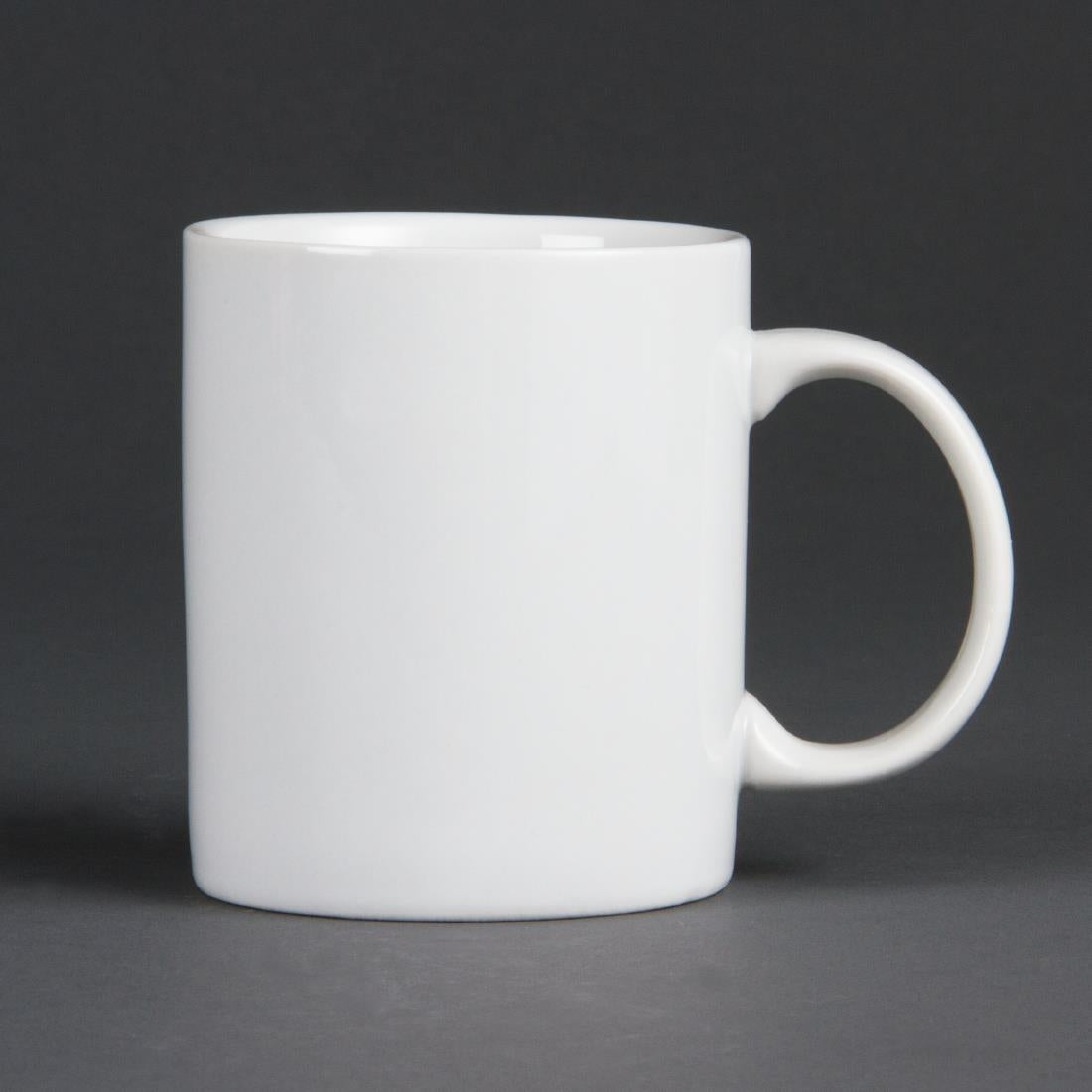 Olympia Whiteware Standard Mugs 284ml (12 Pack)