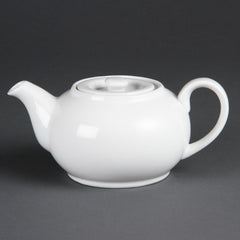 Olympia Whiteware Teapots 426ml (4 Pack)