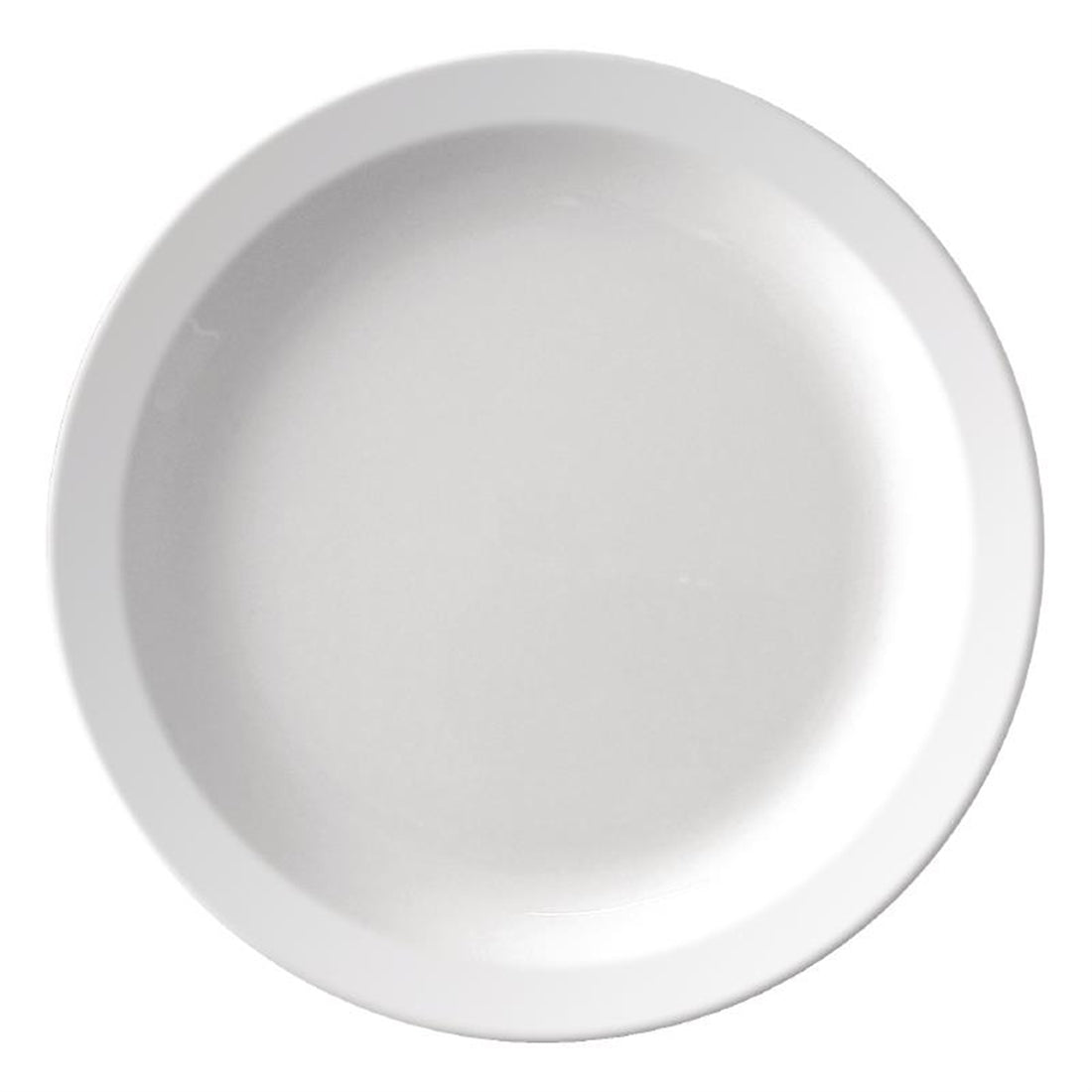 Olympia Kristallon Melamine Narrow Rimmed Plates 165mm (12 Pack)