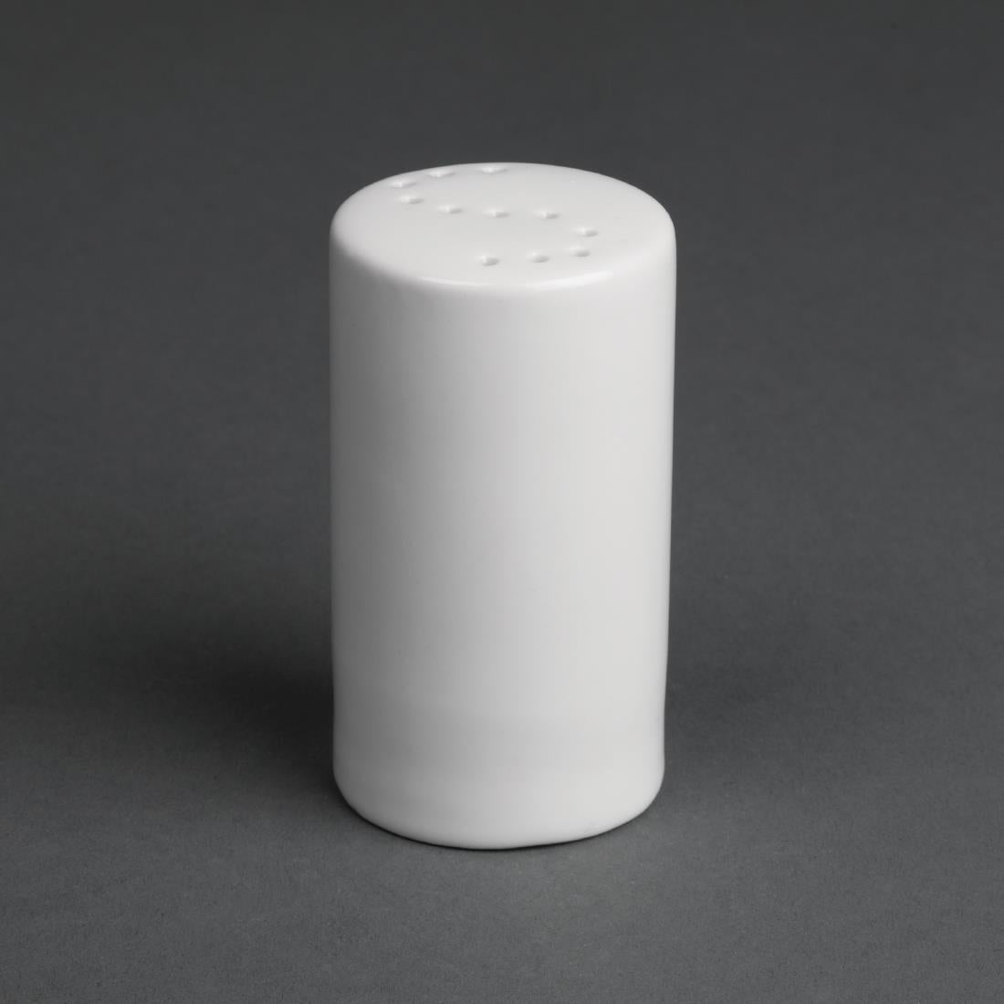 Olympia Whiteware Salt Shakers 80mm (12 Pack)