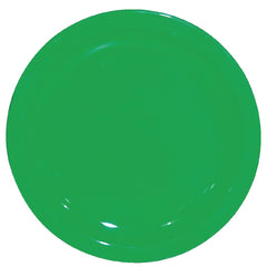 Olympia Kristallon Polypropylene Plates Green 230mm (12 Pack)