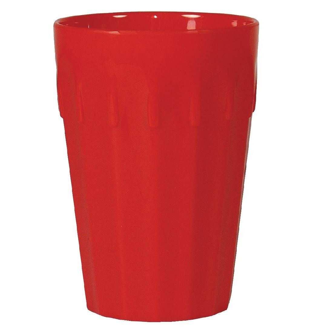 Olympia Kristallon Polypropylene Tumblers Red 253.8ml (12 Pack)